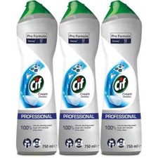 CIF Cream Cleaner Original White 750ml x 3 7.95 per litre