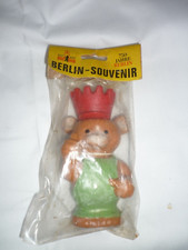 VINTAGE GERMAN TOY BEAR RUBBER DOLL - 750 Jahre BERLIN 1237-1987 SOUVENIR NOS
