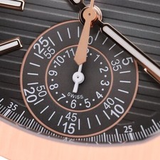 Patek Philippe Nautilus 5980-1R DISCONTINUED 40mm Rose Gold Black Dial Full Set 13