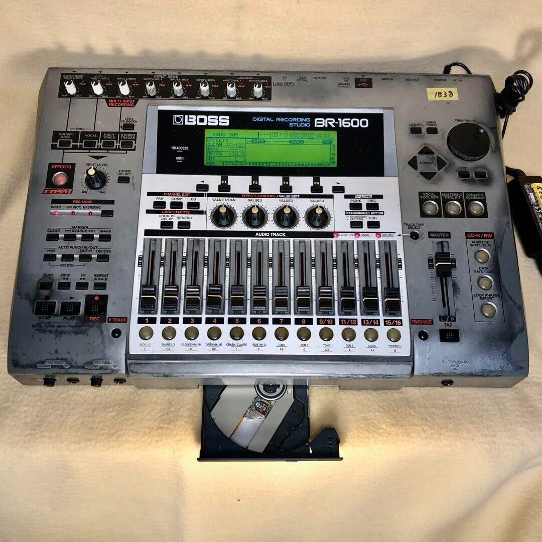 BOSS Multi Track Recorder MTR BR-1600CD Digital Recording Studio MTR BR- 1600CD | eBay