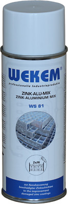 Wekem WS 81 Zink-Alu Mix  Rostschutz Ausbesserung bohren schweißen  400ml