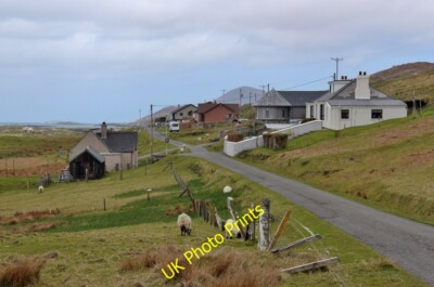 Photo 6x4 The linear crofting community of Strond Cairminis  c2015