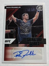Rich Franklin Cards and Autographed Memorabilia Guide 13