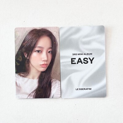 LE SSERAFIM] EASY / Weverse Shop Japan Limited Hologram Photocard