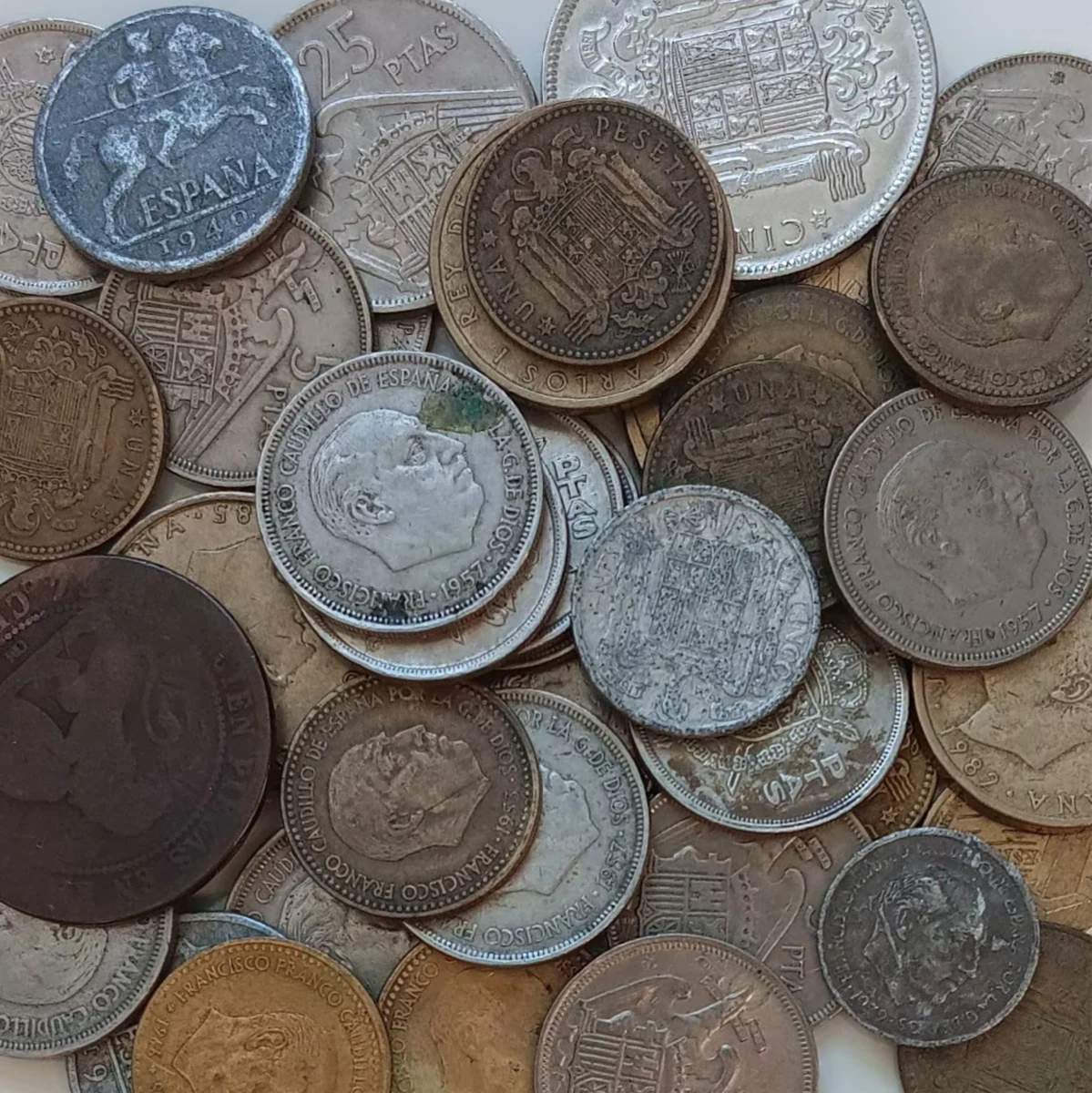 曾流通币1949 年西班牙硬币| eBay
