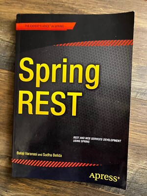 Spring Rest Balaji Varanasi Sudha Belida Apress Paperback