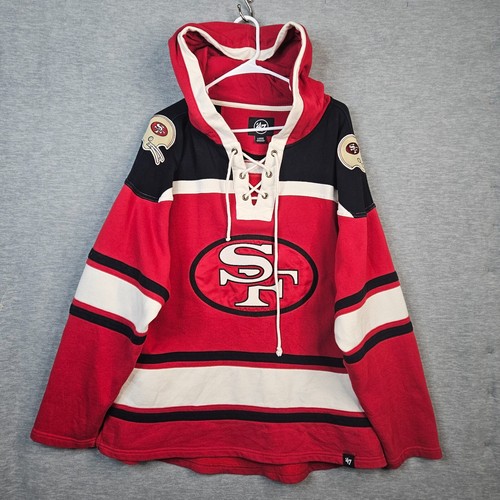 San Francisco 49ers NFL Hoodie Sweatshirt Men’s Size XL Heavyweight