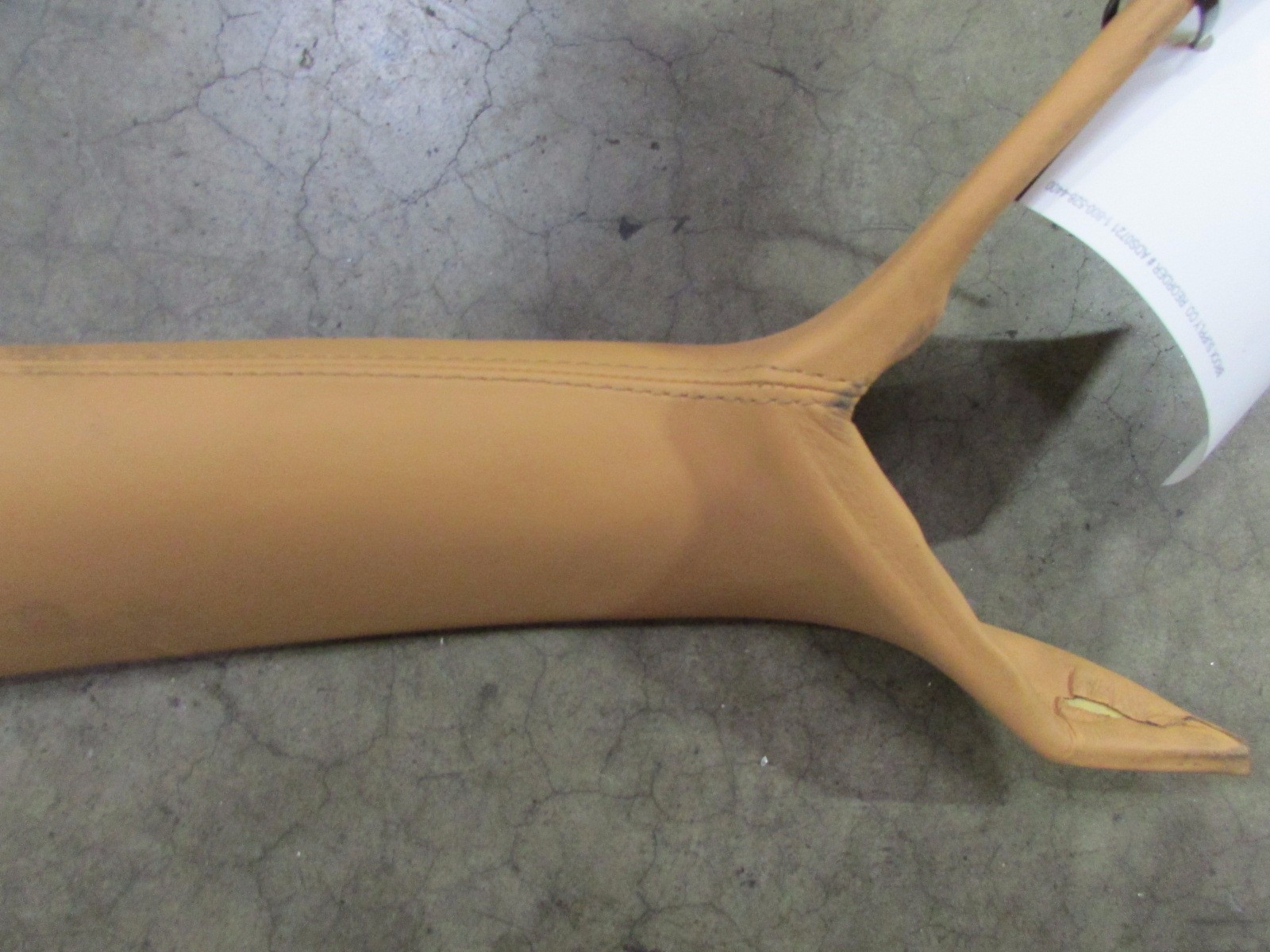 Ferrari 430, RH Right A-Pillar Interior Trim, Beige, Used, P/N 67898405