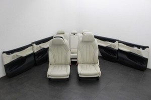 Original BMW X5 F15 Sitze Innenausstattung Leder Komfortsitze Memory SHZ weiss
