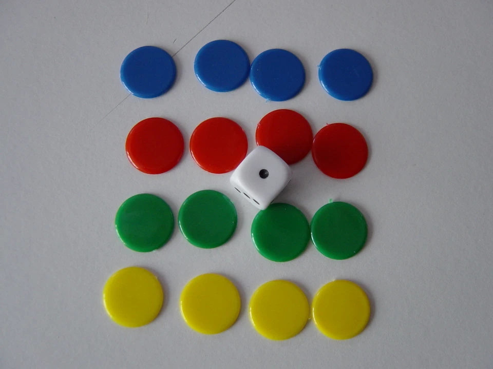 Counters and Dice packs, Tiddlywinks, 15mm / 22mm counters - Image 2 of 4