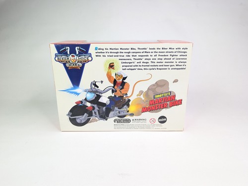 Nacelle Biker Mice From Mars THROTTLE'S MARTIAN MONSTER BIKE Figure Motorcycle - Picture 2 of 4
