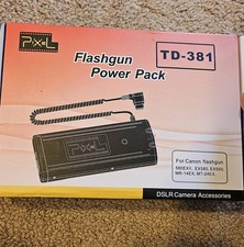 Flashgun power pack TD-381 CANON EX 580, 580 II Open Box