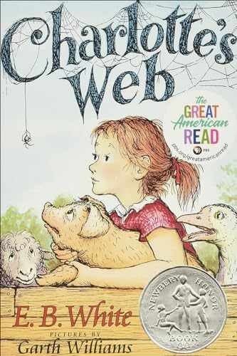 Charlotte's Web (Trophy Newbery) - Library Binding, by White E B - Acceptable n