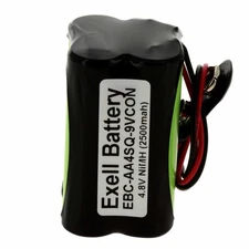 4.8V 2500mAh NiMH Battery Pack with Tabs For FRS Radios, Exit Lights, Tools