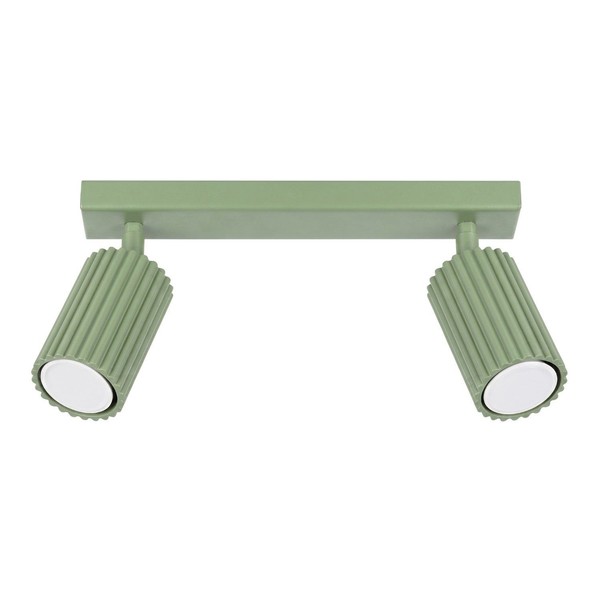 Deckenstrahler Aluminium Salbei Schwenkbar BüRo GU10 L:30 Cm Deckenleuchte KüChe-image
