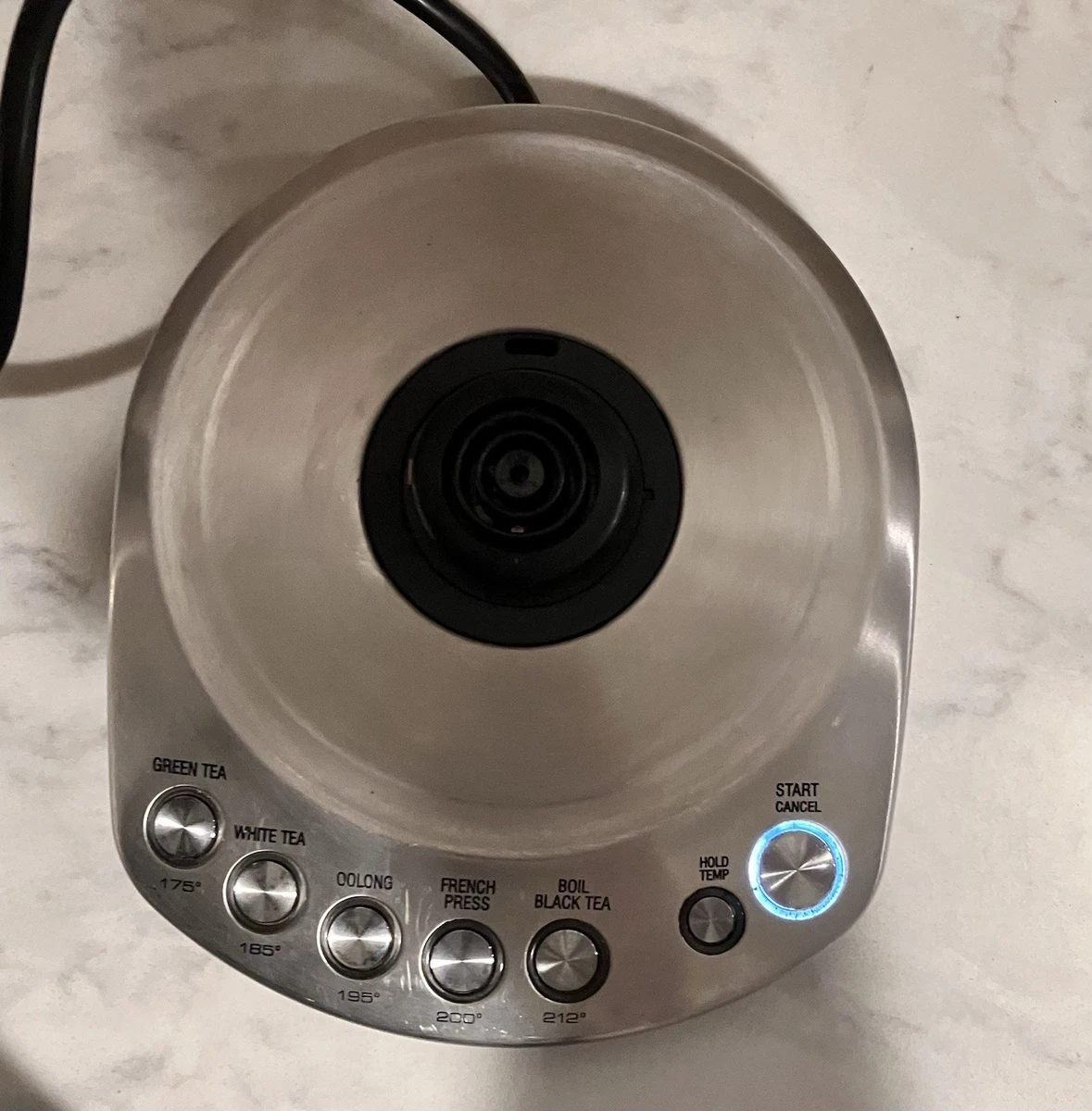 Breville Bollitore Elettrico Select Temperatura, Argento - Senza Fili, Doppia Finestra, Apertura Morbida E Spegnimento Automatico - 4