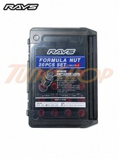 Volk Rays Formula Wheels Lock Lug Nuts 12x1.5 1.5 Acorn Rim Close End Red Jdm T Volk Rays Formula Wheels Lock Lug Nuts 12x1.5 1.5 Acorn Rim Close End Red Jdm T