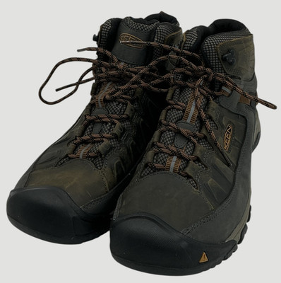 Keen Targhee III Mid Men's Size 12 Olive/Gray/Black Waterproof Hiking Boots