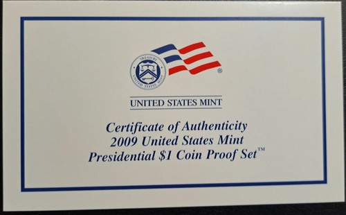 1988 P, D, U.S. Mint Uncirculated Set, 2009 U.S. Mint Presidential $1 Proof Set - Picture 10 of 12