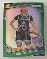 2025 Panini - WNBA Prizm Hailey Van Lith Green Prizm RC Insert #139