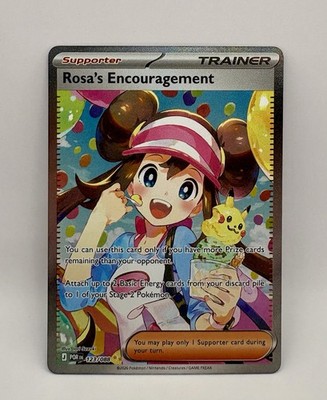 Rosa's Encouragement 123/088 Special Illustration Rare SIR Full