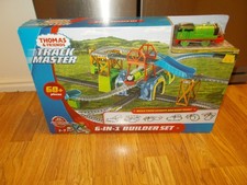 Thomas  Friends TRACK MASTER 6-IN-1 BUILDER SET Motorized 60 PCS w/ Percy NIB
