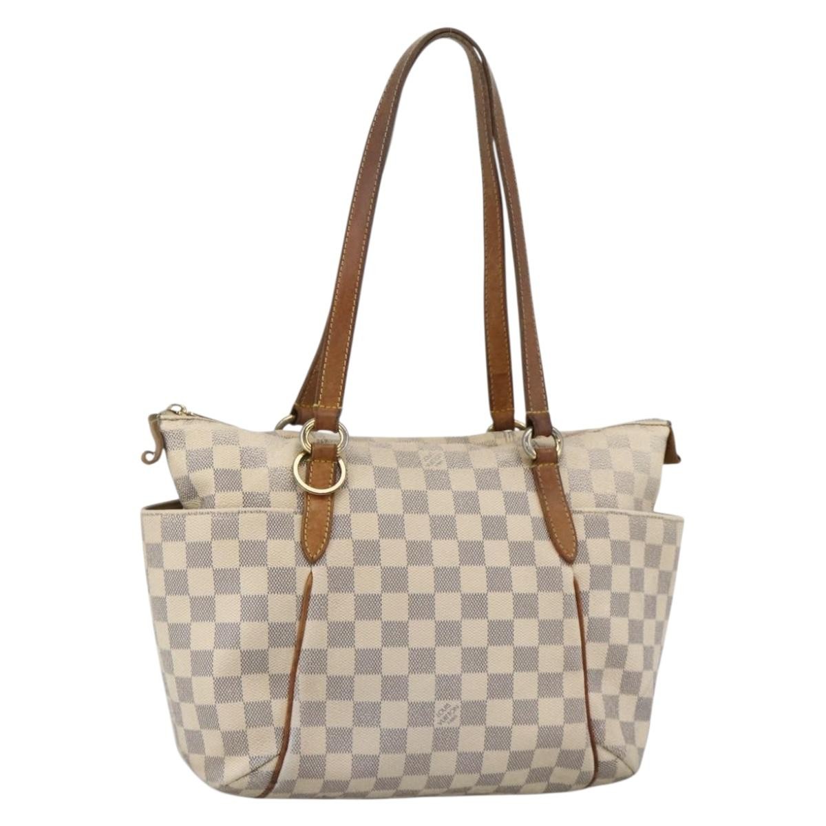 杉*代様 Louis Vuitton トートバッグ ホワイト/ブラウン 杉*代様 Louis