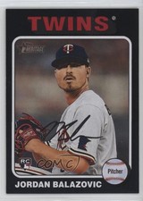 2024 Topps Heritage High Number Black Border Jordan Balazovic #680 4z8