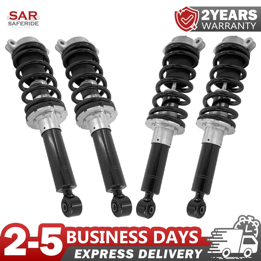 4X Front Rear Shock Struts w/Magnetic For Ferrari 458 Italia Spider Speciale