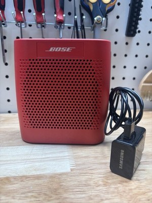 Bose SoundLink Color II Portable Waterproof Bluetooth Speaker (Coral Red) TESTED