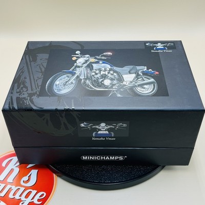 MINICHAMPS 1/12 Yamaha Vmax 1200 Blue 1993 3JP V-Boost Classic