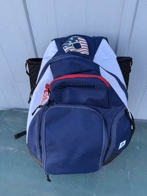 Demarini Voodoo OG Baseball Backpack Red White Blue USA