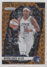 2024 Panini Prizm WNBA Orange Velocity Prizm Myisha Hines-Allen #20 yi5