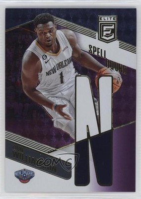 2022-23 Donruss Elite Spellbound Purple 42/49 Zion Williamson #26 7y2