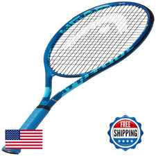 Head Metallix Attitude Elite Blue Tennis Racket - Pre-Strung Adult Tennis