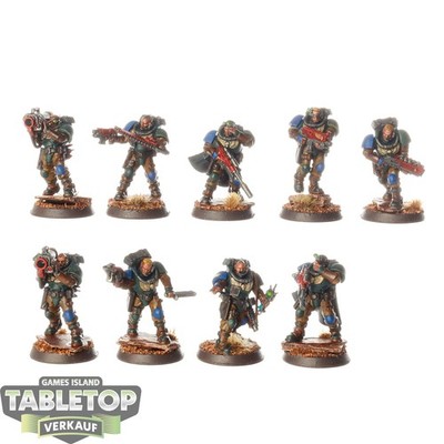 Kill Team - 9 Kill Team: Scout Squad - bemalt
