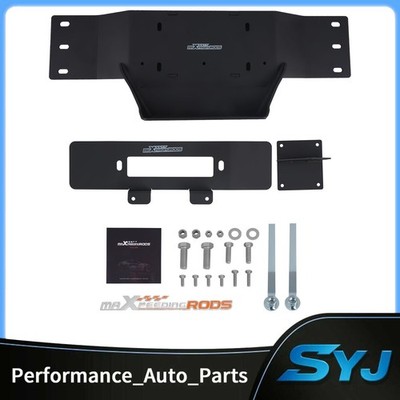 Hidden Winch Mount Plate For Ford F-150 2009~2014 Steel Bracket Heavy Duty