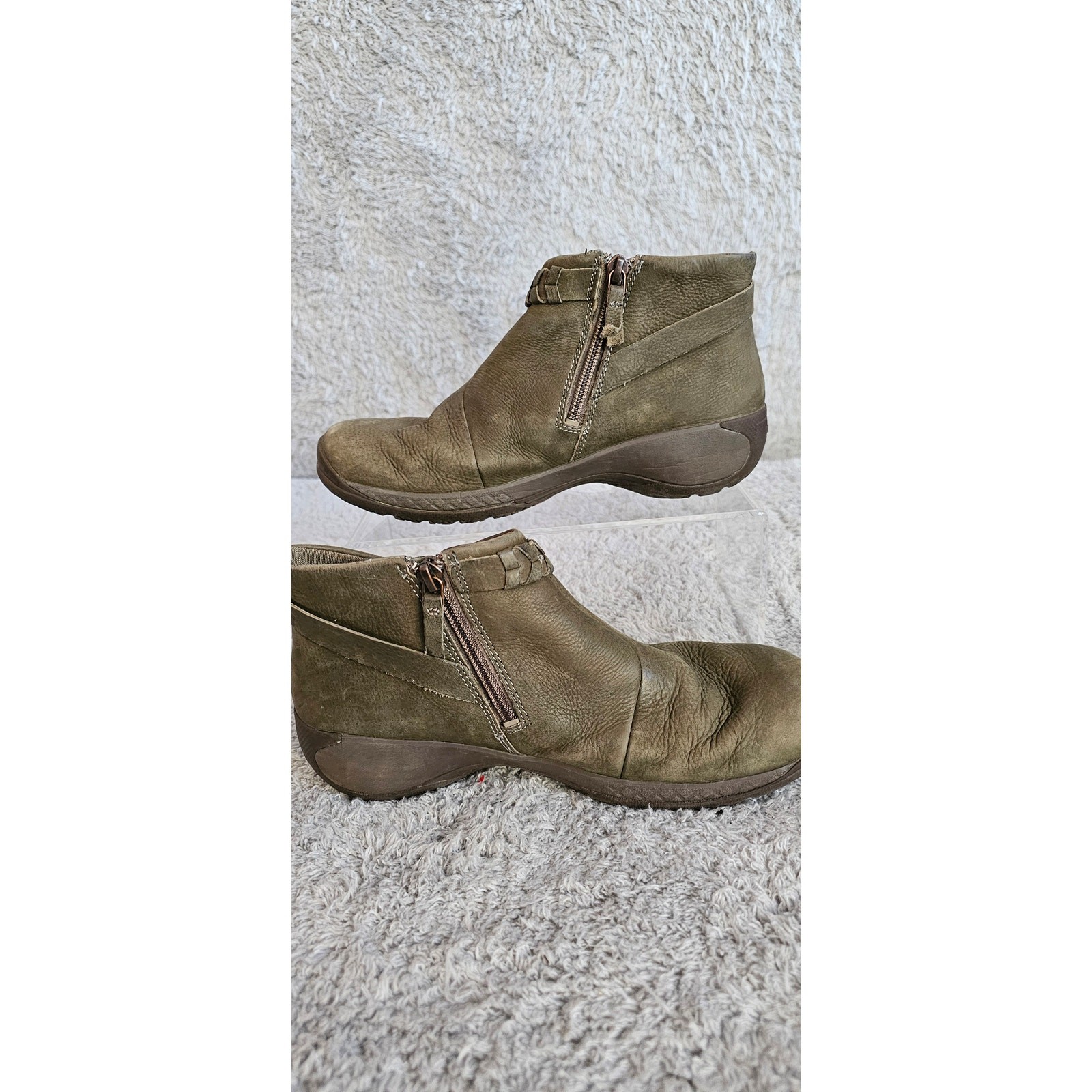 Stivaletti Merrell Encore Intrecciati Bluff Q2 Comfort Pelle Donna Taglia 7 Marrone