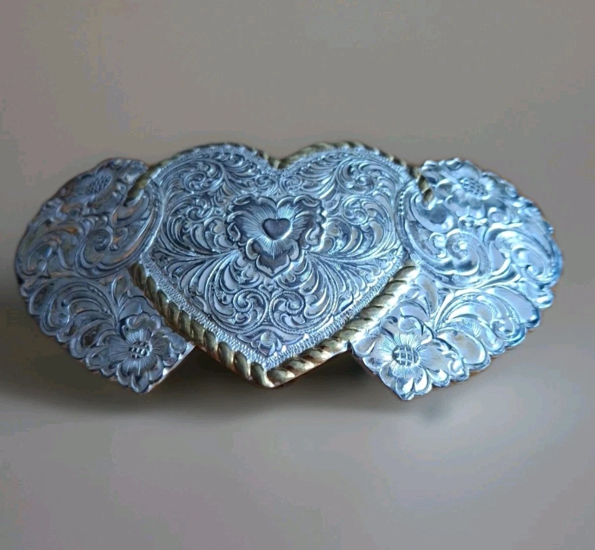 Crumrine Bronze Belt Buckles for Women for sale | eBay display picture 2