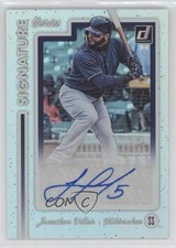 2017 Panini Chronicles Donruss Signature Series Jonathan Villar Auto 0u2r