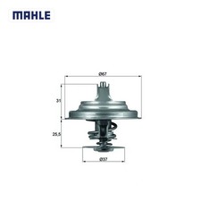 Thermostat Audi 70