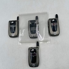 Lot of 4 Motorola Nextel Silver i880/ 3x i850 Cell Phone FA8400M/B000A2REVG