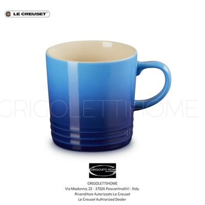 Le Creuset - Tasse Mug London Gres Vetrificato 350 Ml - Azur Blau