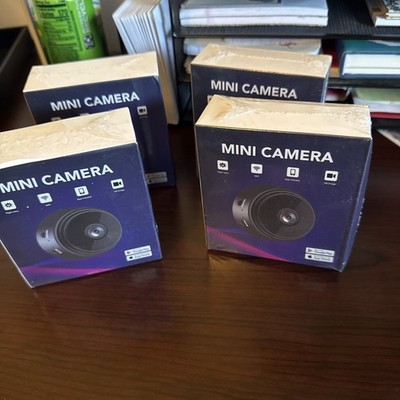 LOT of (4) 1080P MINI WI-FI HD CAM Micro Wireless Recorder Security. #A743
