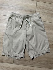 Old Navy Boys Tan Elastic Waist Drawstring Shorts Size L 10-12