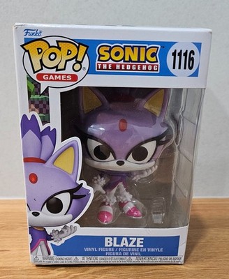 Funko Pop! Games: Sonic - Blaze The Cat - Sonic The Hedgehog - Vinyl-Sammelfigur