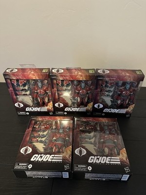 Hasbro GI Joe Classified Series #191 Deluxe Cobra-La Royal Guard SEALED Lot Of 5
