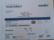 2 Tickets für „MJ – Das Michael Jackson Musical“, Hamburg am 14.04.26