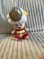 Sanei Captain Toad Treasure Tracker Captain Toad Plush No Tush Tag 