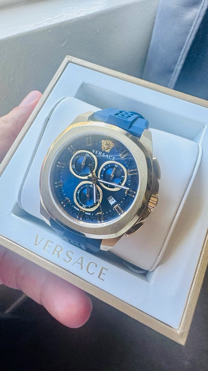 Versace Blue Wristwatches for sale - eBay